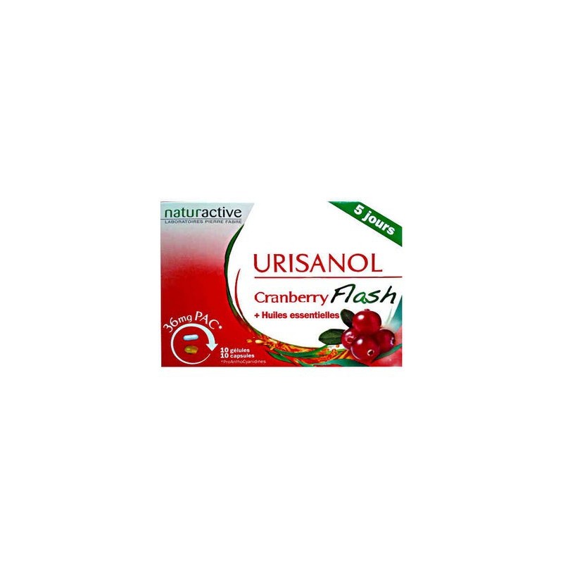 URISANOL CRANBERRY FLASH NATURACTIVE 