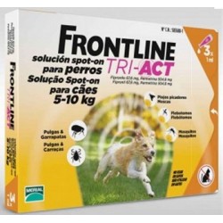 FRONTLINE TRI ACT CHIENS 5-10KG MERIAL