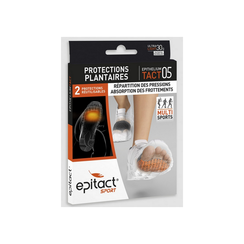 PROTECTIONS PLANTAIRES EPITHELIUM TACT 05 taille S EPITACT SPORT